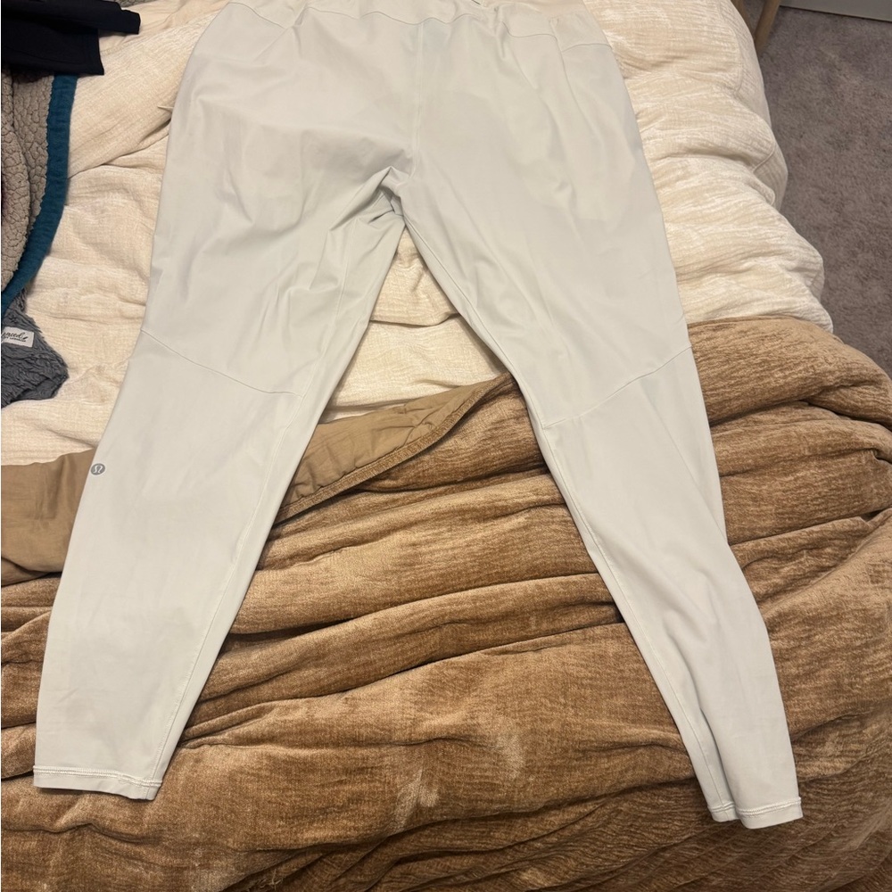 lululemon athletica Cream Joggers